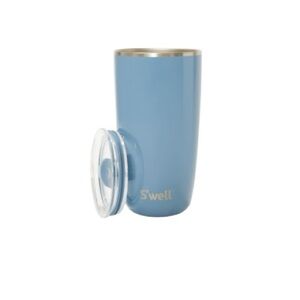 S'well 18oz. Tumbler with Clear Lid In Coastal Blue